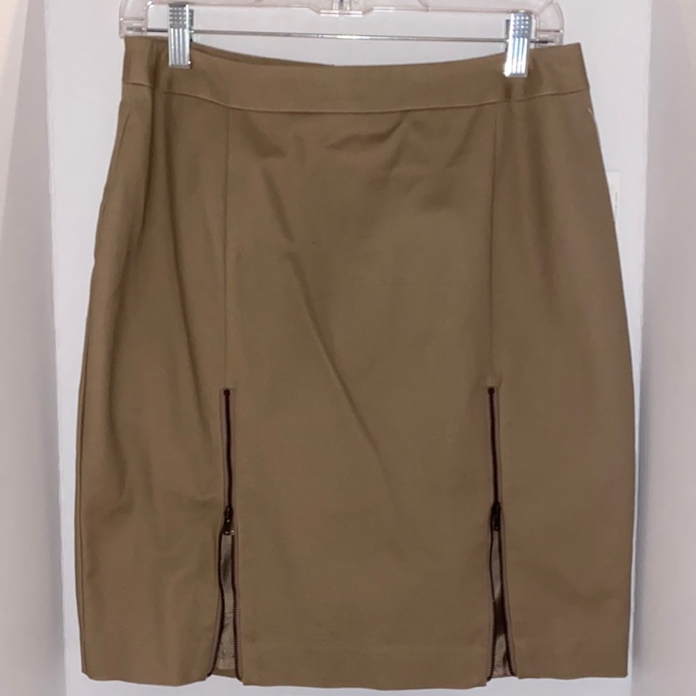 Worthington Khaki Taupe Business Casual Skirt